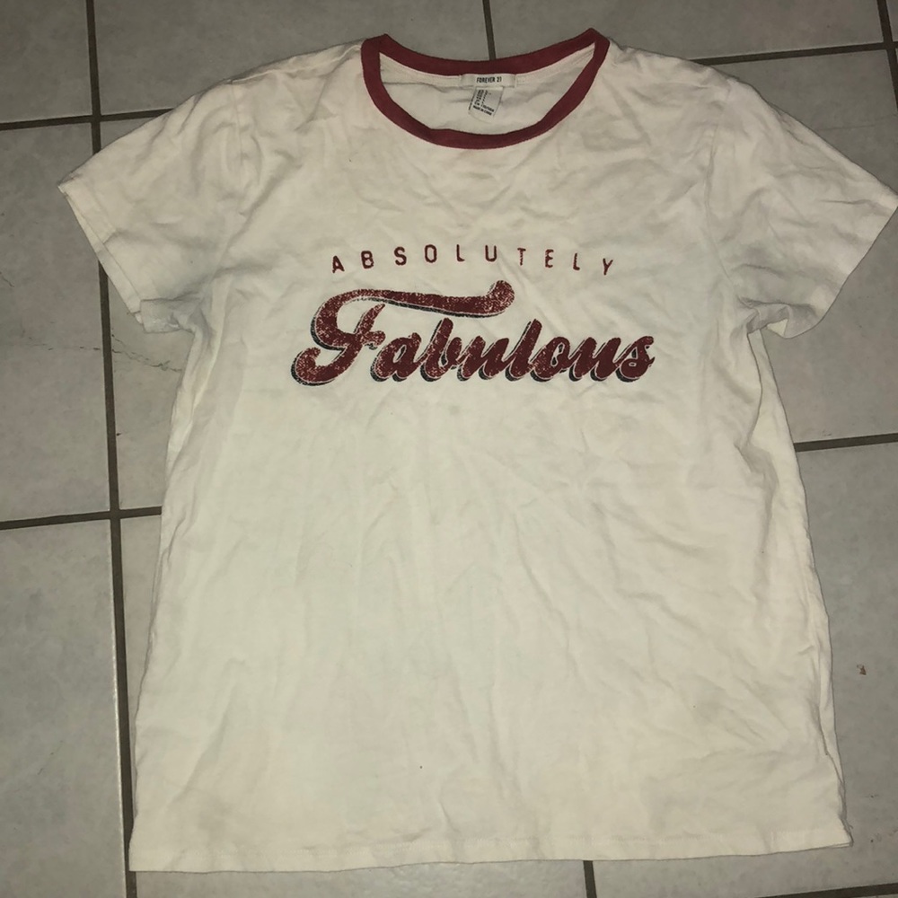 white t-shirt